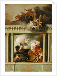 The Rape of Proserpine, design for the staircase of Devonshire House, London, c.1704 by Louis Laguerre