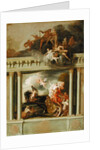 The Rape of Proserpine, design for the staircase of Devonshire House, London, c.1704 by Louis Laguerre