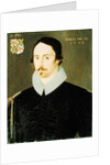 An Unknown Man, Aged 29, Possibly of the Kempe Family, 1589 by English School