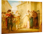 The Revelation of Olivia's Betrothal, from Act V, Scene i of 'Twelfth Night', c.1790 by William Hamilton