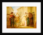 The Revelation of Olivia's Betrothal, from Act V, Scene i of 'Twelfth Night', c.1790 by William Hamilton