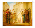 The Revelation of Olivia's Betrothal, from Act V, Scene i of 'Twelfth Night', c.1790 by William Hamilton