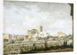 Temple of Venus and Rome, Rome, 1781 by William Pars