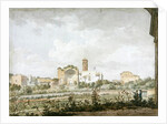 Temple of Venus and Rome, Rome, 1781 by William Pars