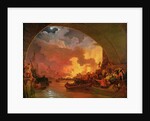 The Great Fire of London, c.1797 by Philip James de Loutherbourg