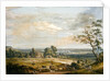 A Distant View of Maidstone, from Lower Bell Inn, Boxley Hill by Paul Sandby