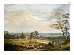 A Distant View of Maidstone, from Lower Bell Inn, Boxley Hill by Paul Sandby
