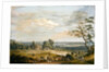 A Distant View of Maidstone, from Lower Bell Inn, Boxley Hill by Paul Sandby