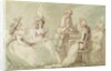 A Tea Party by Thomas Rowlandson