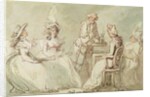 A Tea Party by Thomas Rowlandson