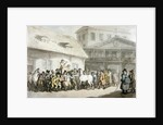 A Horse Sale at Hopkins's Repository, Barbican, c.1798-1800 by Thomas Rowlandson