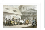 A Horse Sale at Hopkins's Repository, Barbican, c.1798-1800 by Thomas Rowlandson