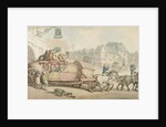 The Paris Diligence by Thomas Rowlandson