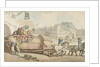 The Paris Diligence by Thomas Rowlandson