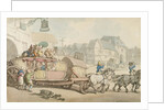 The Paris Diligence by Thomas Rowlandson