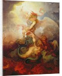 The Angel Binding Satan, c.1797 by Philip James de Loutherbourg