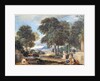 Landscape with a Man Washing his Feet at a Fountain, after Nicolas Poussin by David Cox