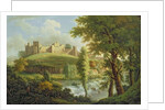 Ludlow Castle with Dinham Weir by Samuel Scott
