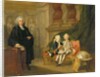Prince George and Prince Edward Augustus Sons of Frederick Prince of Wales, with their tutor Dr Francis Ayscough, c.1748-49 by Richard Wilson