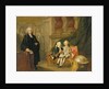 Prince George and Prince Edward Augustus Sons of Frederick Prince of Wales, with their tutor Dr Francis Ayscough, c.1748-49 by Richard Wilson