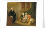 Prince George and Prince Edward Augustus Sons of Frederick Prince of Wales, with their tutor Dr Francis Ayscough, c.1748-49 by Richard Wilson