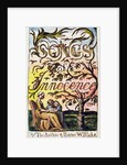 Titlepage from 'Songs of Innocence and of Experience' [Bentley Copy 3] c.1789-94 by William Blake