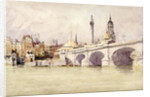 London Bridge, 1831 by David Cox