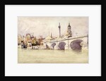 London Bridge, 1831 by David Cox