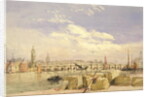 London Bridge, c.1828-30 by David Cox