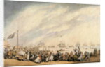 The Return of the Fleet to Great Yarmouth after the Defeat of the Dutch in 1797, c.1797 by Thomas Rowlandson