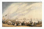 The Return of the Fleet to Great Yarmouth after the Defeat of the Dutch in 1797, c.1797 by Thomas Rowlandson