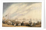 The Return of the Fleet to Great Yarmouth after the Defeat of the Dutch in 1797, c.1797 by Thomas Rowlandson