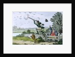 Cockney Sportsmen: Shooting Flying by Isaac Cruikshank