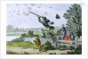 Cockney Sportsmen: Shooting Flying by Isaac Cruikshank