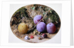 Plums and Mulberries, c.1860 by William Henry Hunt