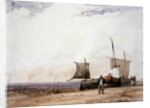 Beach Scene by Richard Parkes Bonington