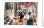Roman Pilgrims, 1854 by John Frederick Lewis