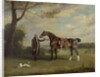 The Earl of Shrewsbury's Groom Holding a Hunter, c.1800 by Henry Bernard Chalon