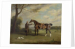 The Earl of Shrewsbury's Groom Holding a Hunter, c.1800 by Henry Bernard Chalon