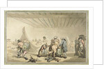 Dr Graham's Cold Earth and Warm Mud Bathing Establishment at 26 Fleet Street, London by Thomas Rowlandson