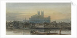 Westminster from Lambeth, c.1813 by David Cox
