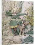 Sketch of Robin Hood, 1852 by Richard Dadd