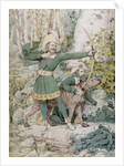 Sketch of Robin Hood, 1852 by Richard Dadd