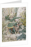 Sketch of Robin Hood, 1852 by Richard Dadd