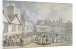 A Review in a Market Place, c.1790 by Thomas Rowlandson