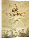 Female Dancer with a Tambourine, 1790-95 by Thomas Rowlandson