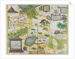 Map of the Russian Empire, 1588 by Abraham Ortelius