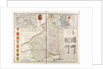 Map of Northumberland by John Speed