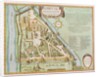 Map showing the Kremlin, Moscow, 1662 by Joan Blaeu
