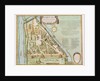 Map showing the Kremlin, Moscow, 1662 by Joan Blaeu